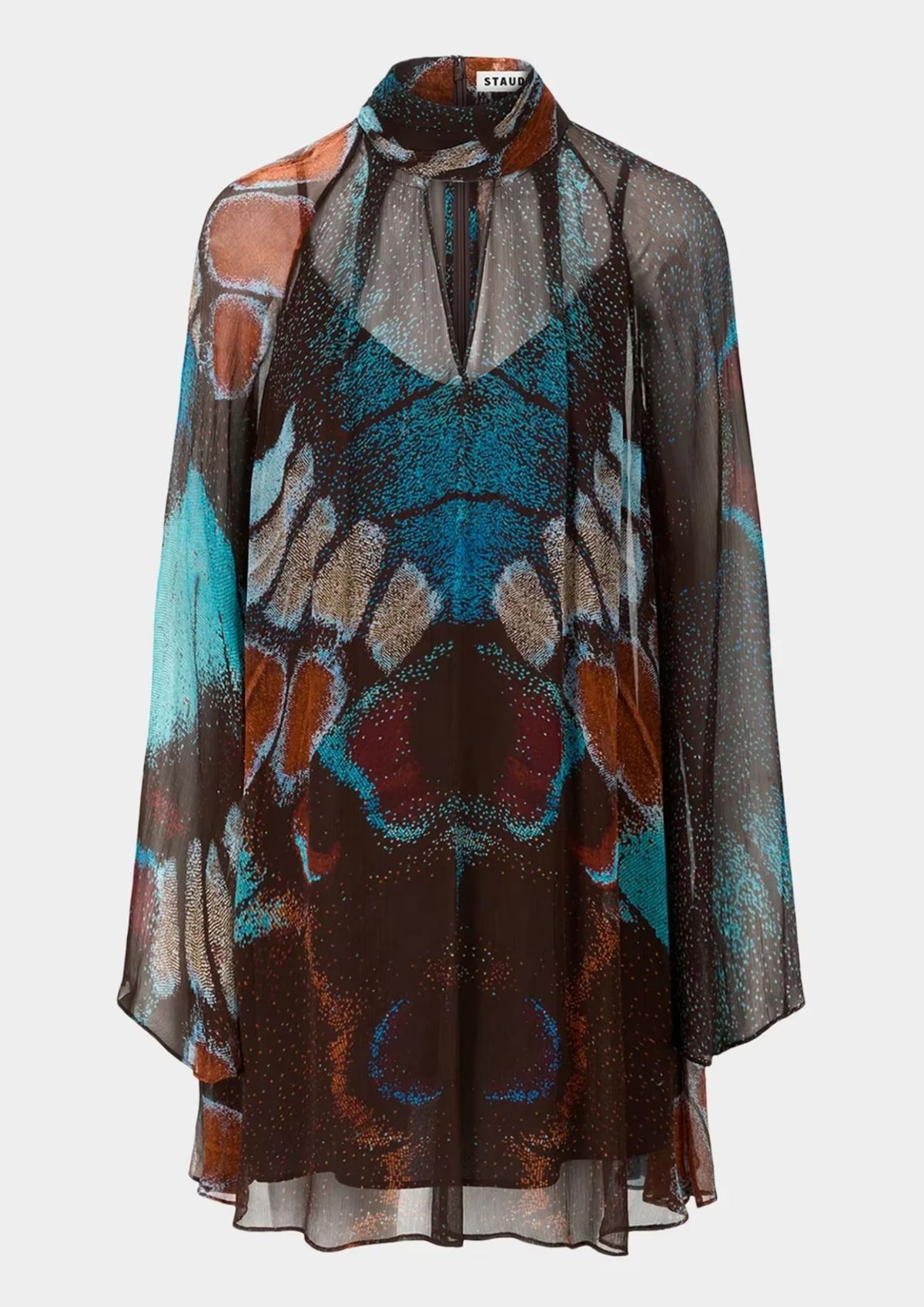 STAUD Esther Mini Dress - Butterfly