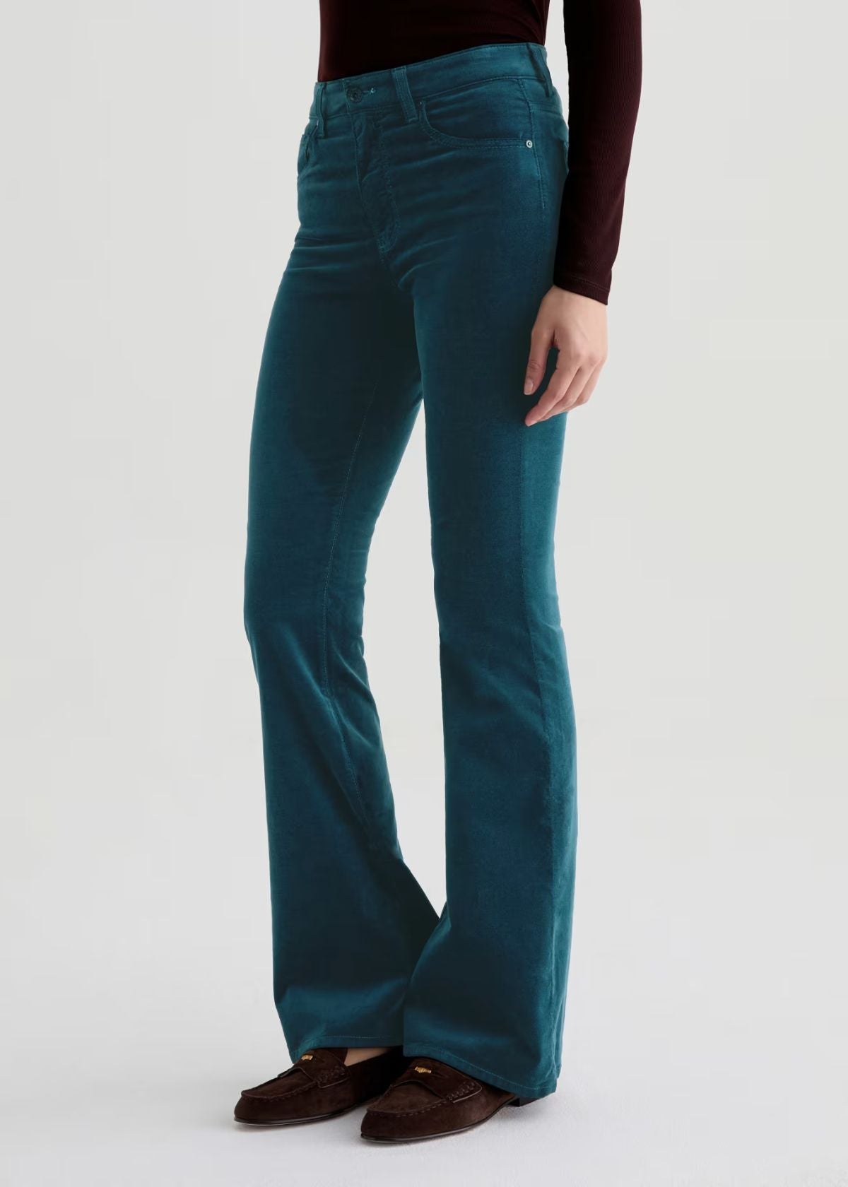 AG Farrah Bootcut Velvet Jean - Deep Lagoon