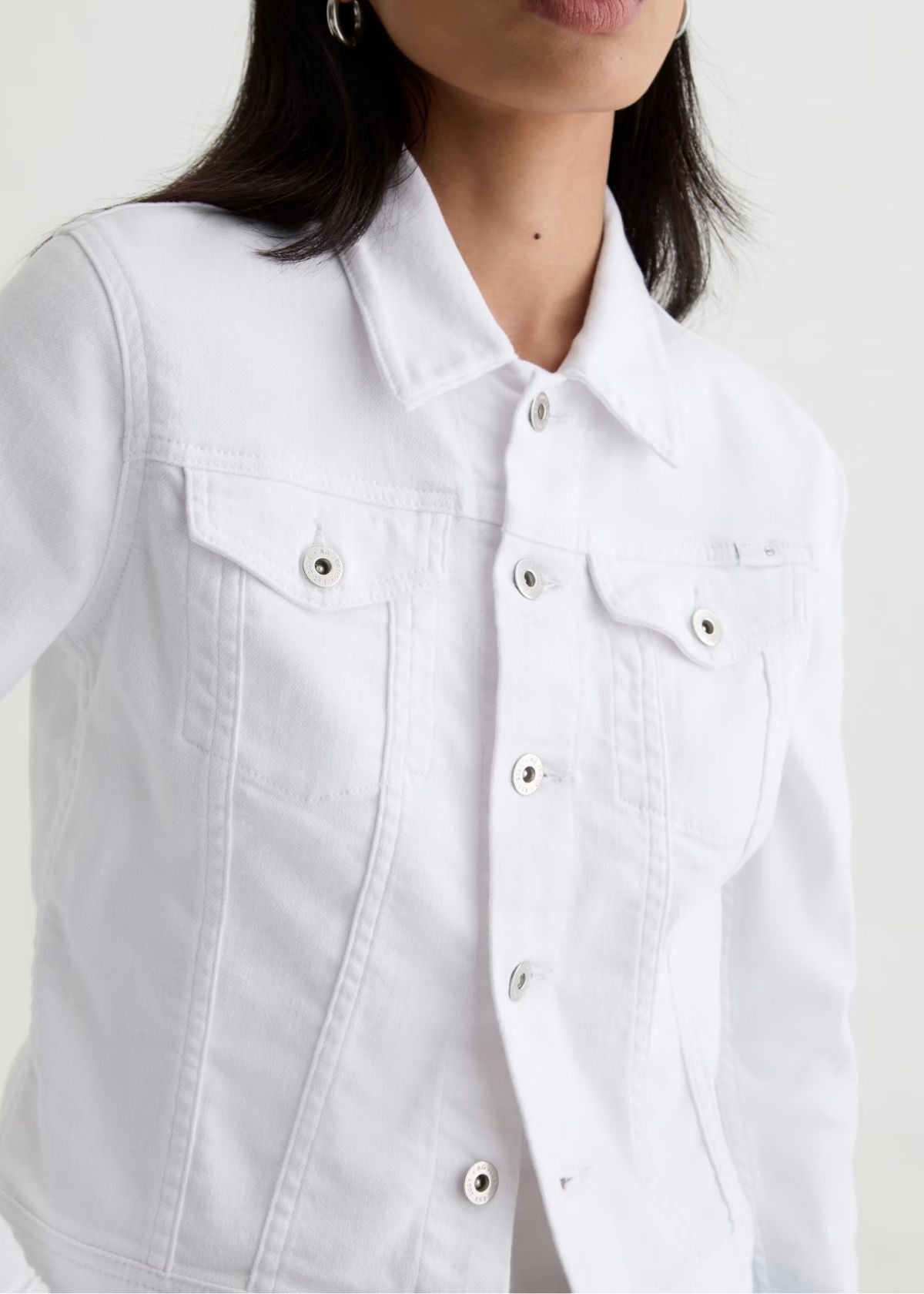 AG Robyn Denim Jacket - White