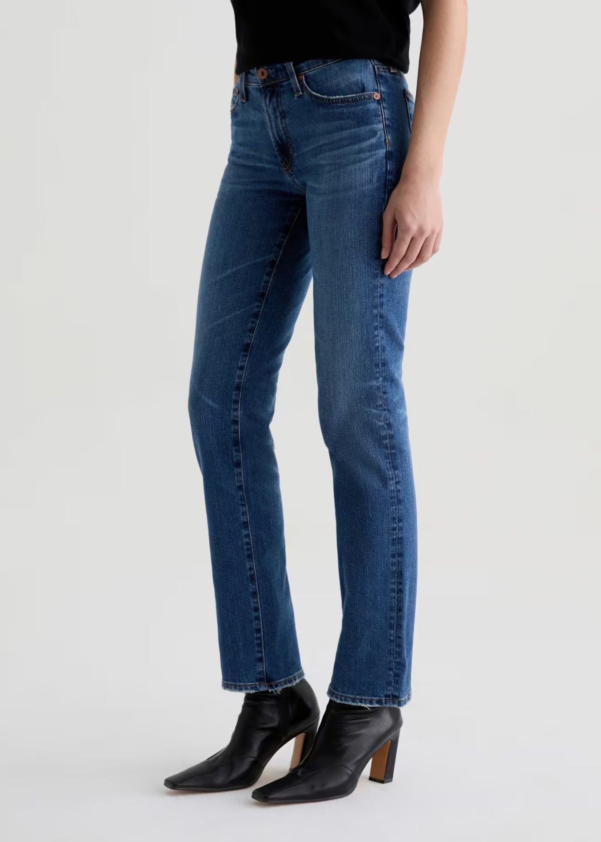AG Sandra Low Rise Straight Leg Jean - 15 Years Prague