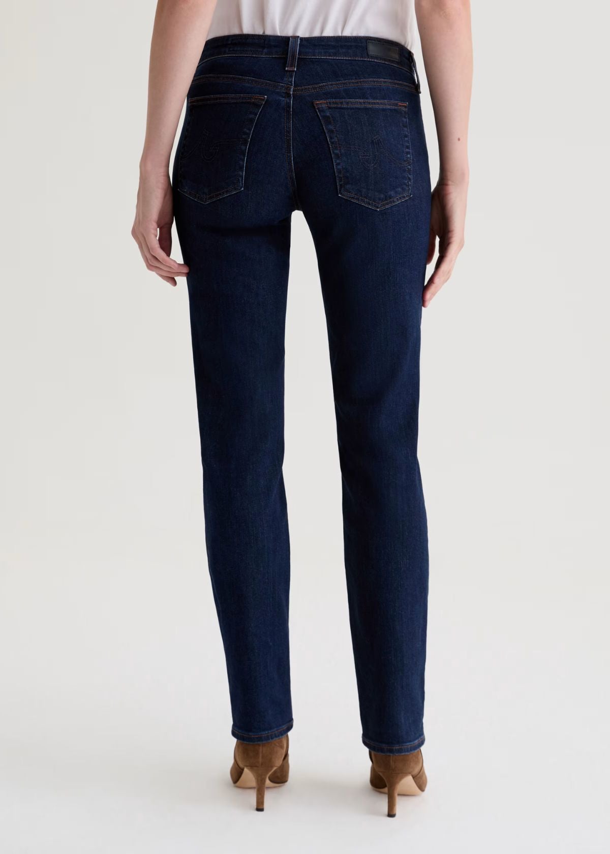 AG Sandra Low Rise Straight Leg Jean - Modern Indigo