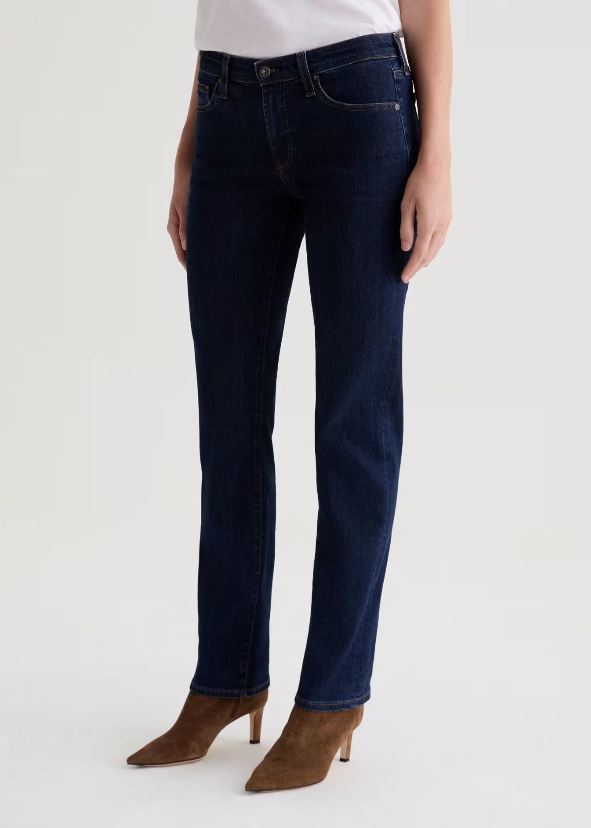 AG Sandra Low Rise Straight Leg Jean - Modern Indigo