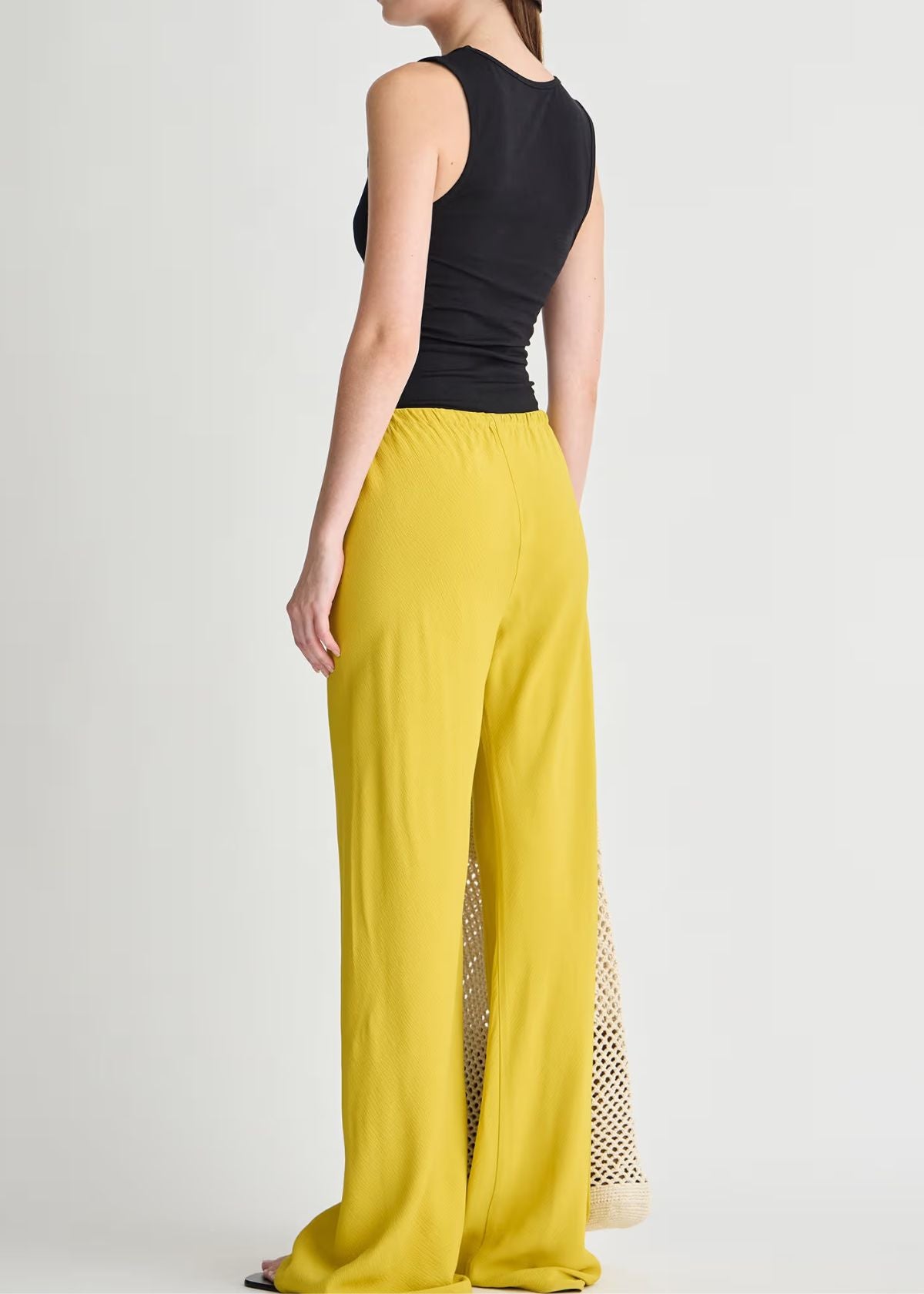 APIECE APART Inka Bias Cut Pant - Goldenrod