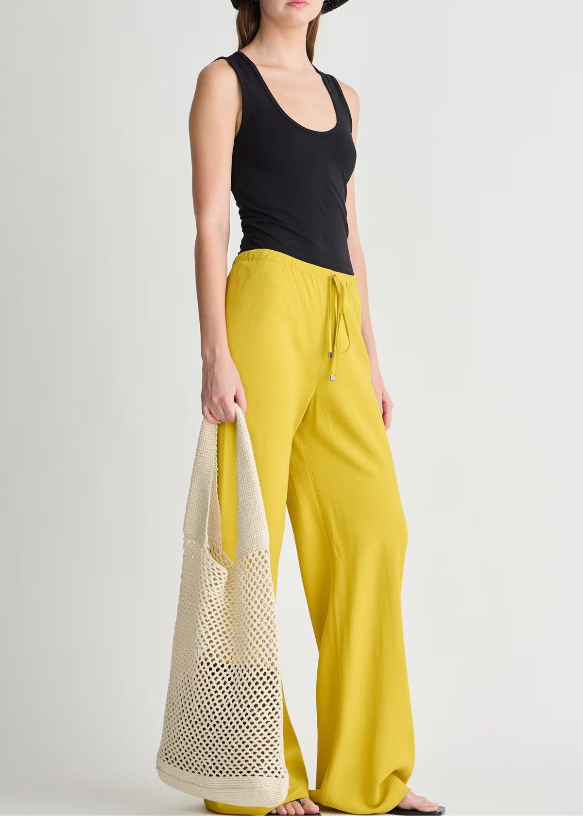 APIECE APART Inka Bias Cut Pant - Goldenrod
