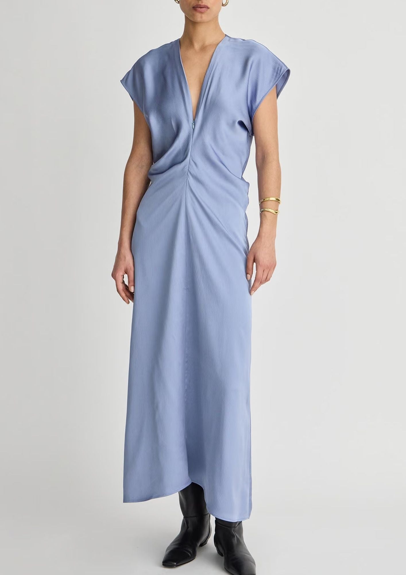 Monde Drape Bias Maxi 2 / Moonstone
