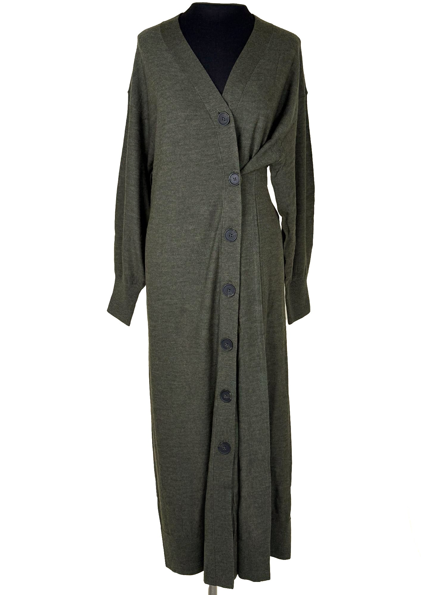 APIECE APART Drippy Cardi Dress - Olive