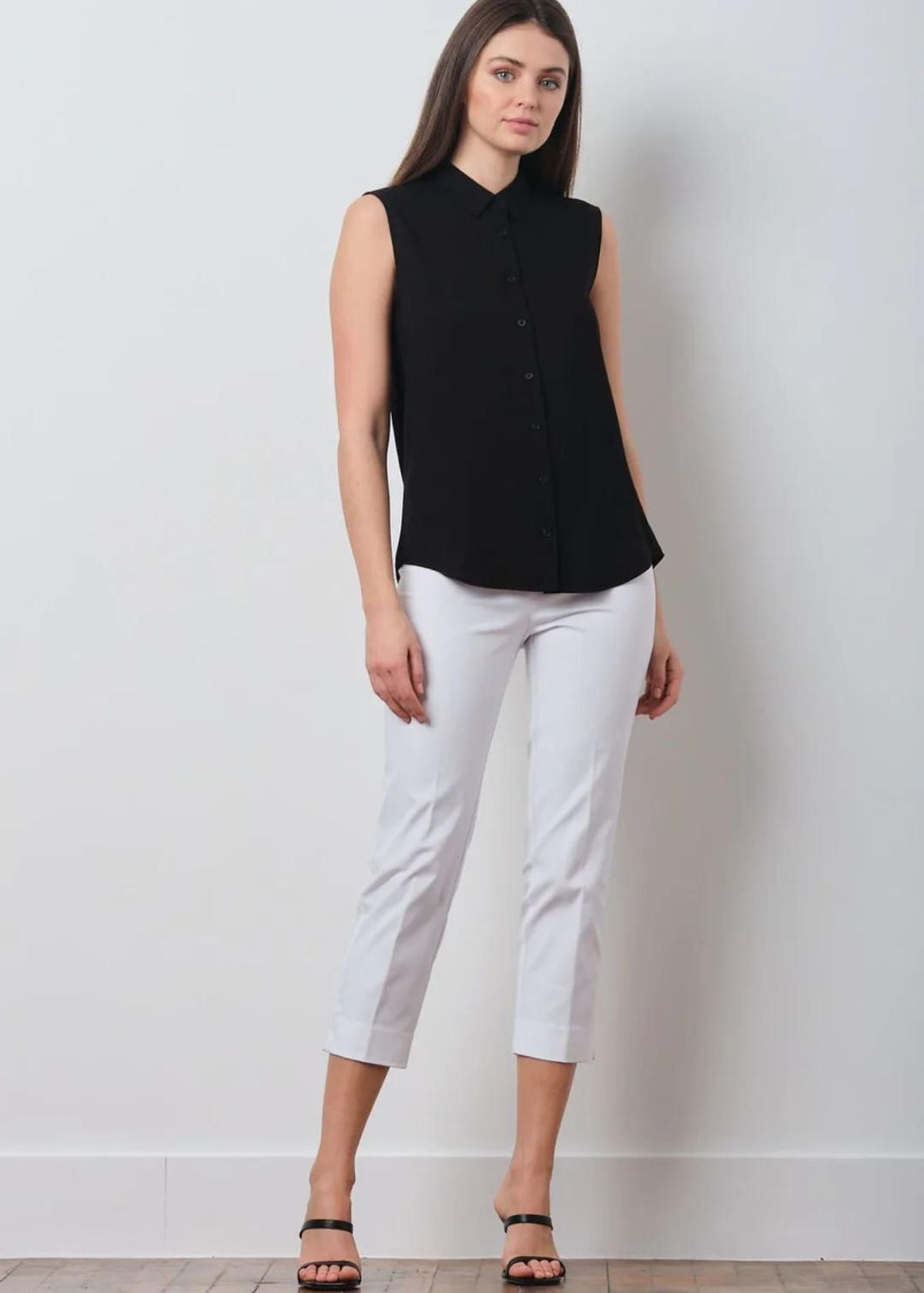 AVENUE MONTAIGNE Brigitte Pant - White