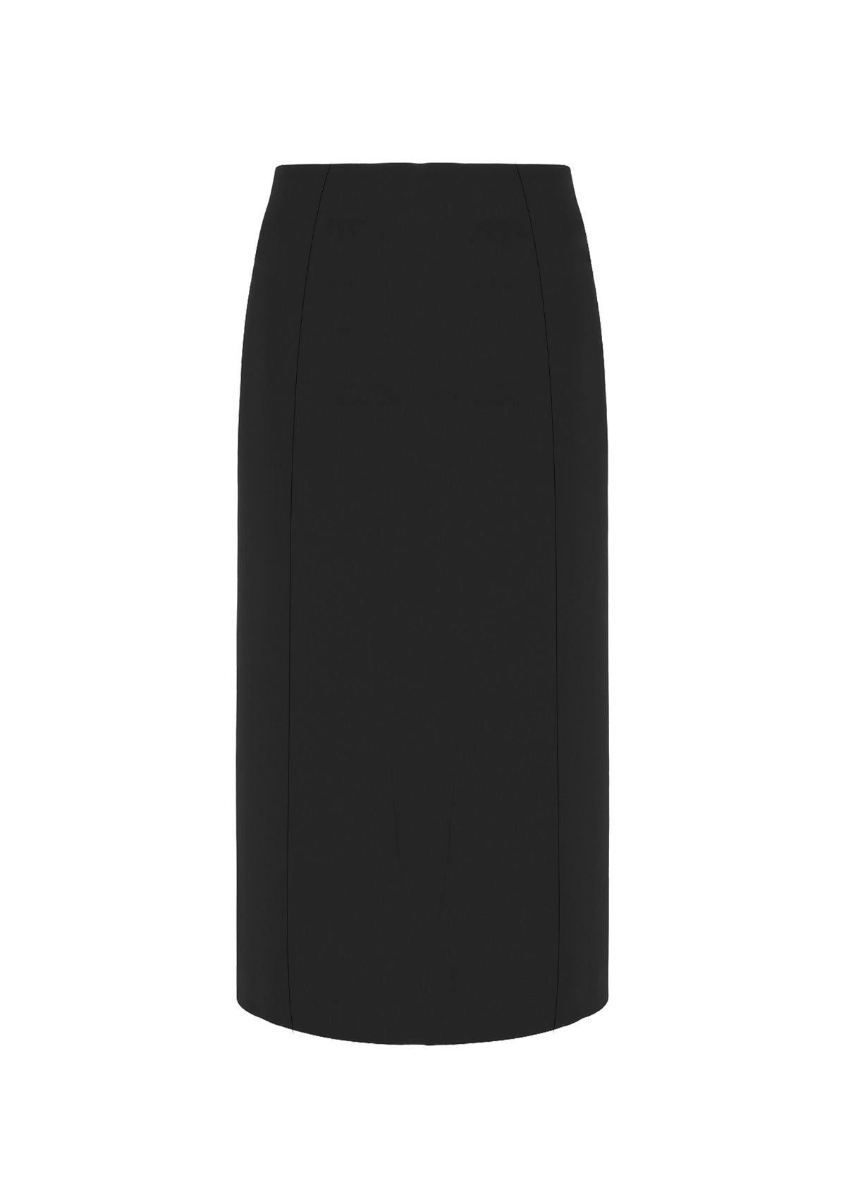 BEATRICE B. Elastic Waist Maxi Skirt - Black