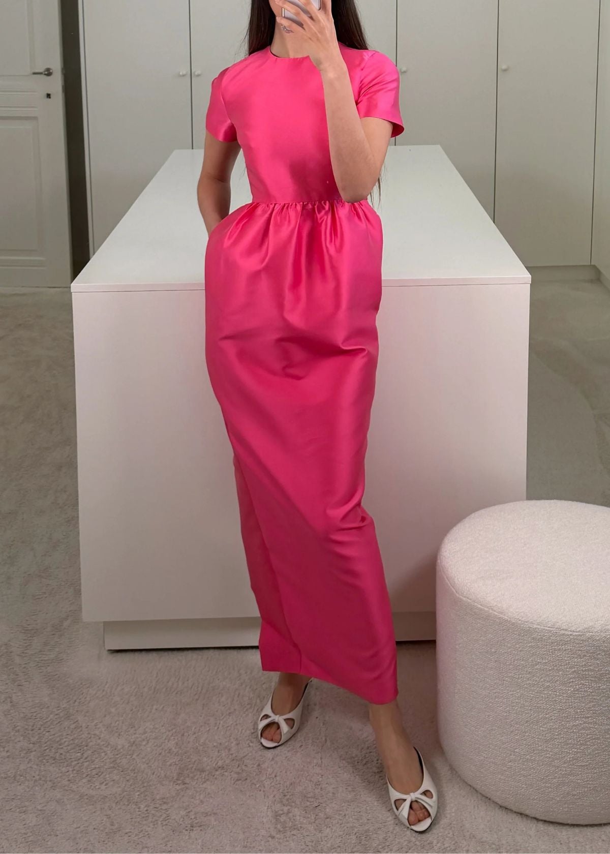 bernadette dress Lexi Size & Color:[Black] 41 EU /25.6-26 cm Refresh Your Closet 2026-07-01 Finished with an adjustable Black Dress Pants Grey