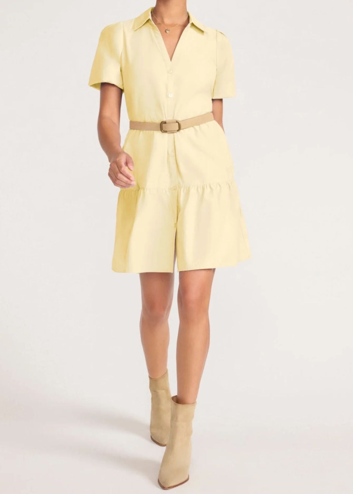 BROCHU WALKER Havana Mini Dress - Anise