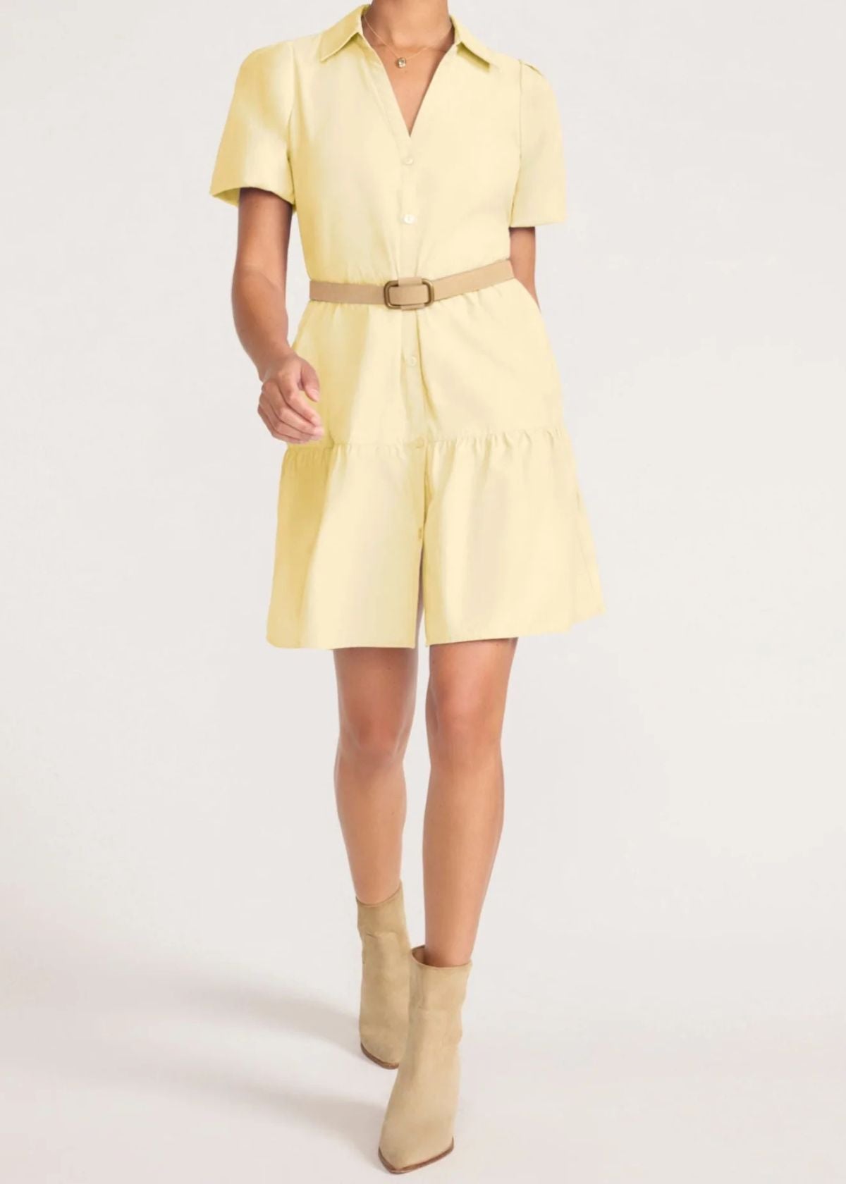 BROCHU WALKER Havana Mini Dress - Anise