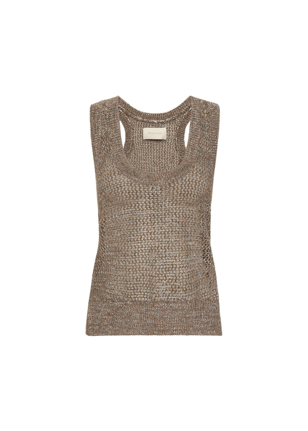 BROCHU WALKER Via Tank Top - Terra Metallic