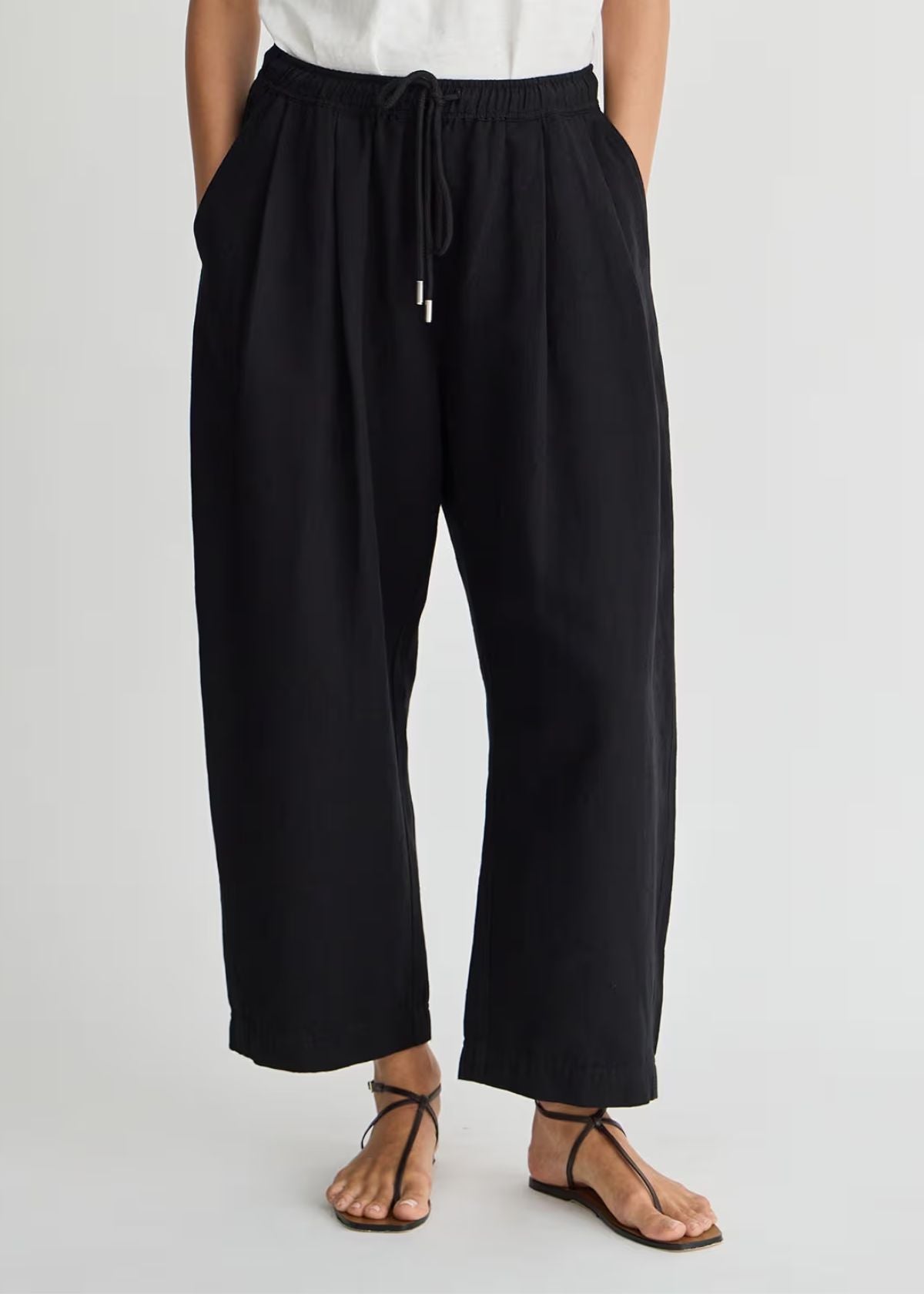 APIECE APART Everyday Pull-on Pant - Black