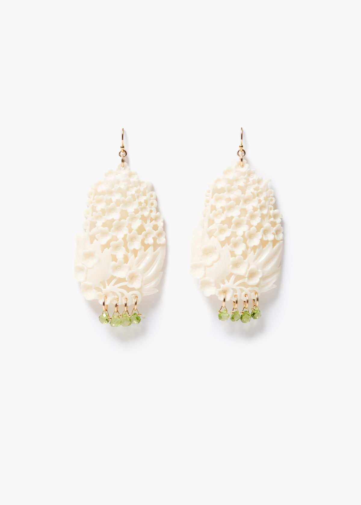 Chan Luu Bone Peridot Earring