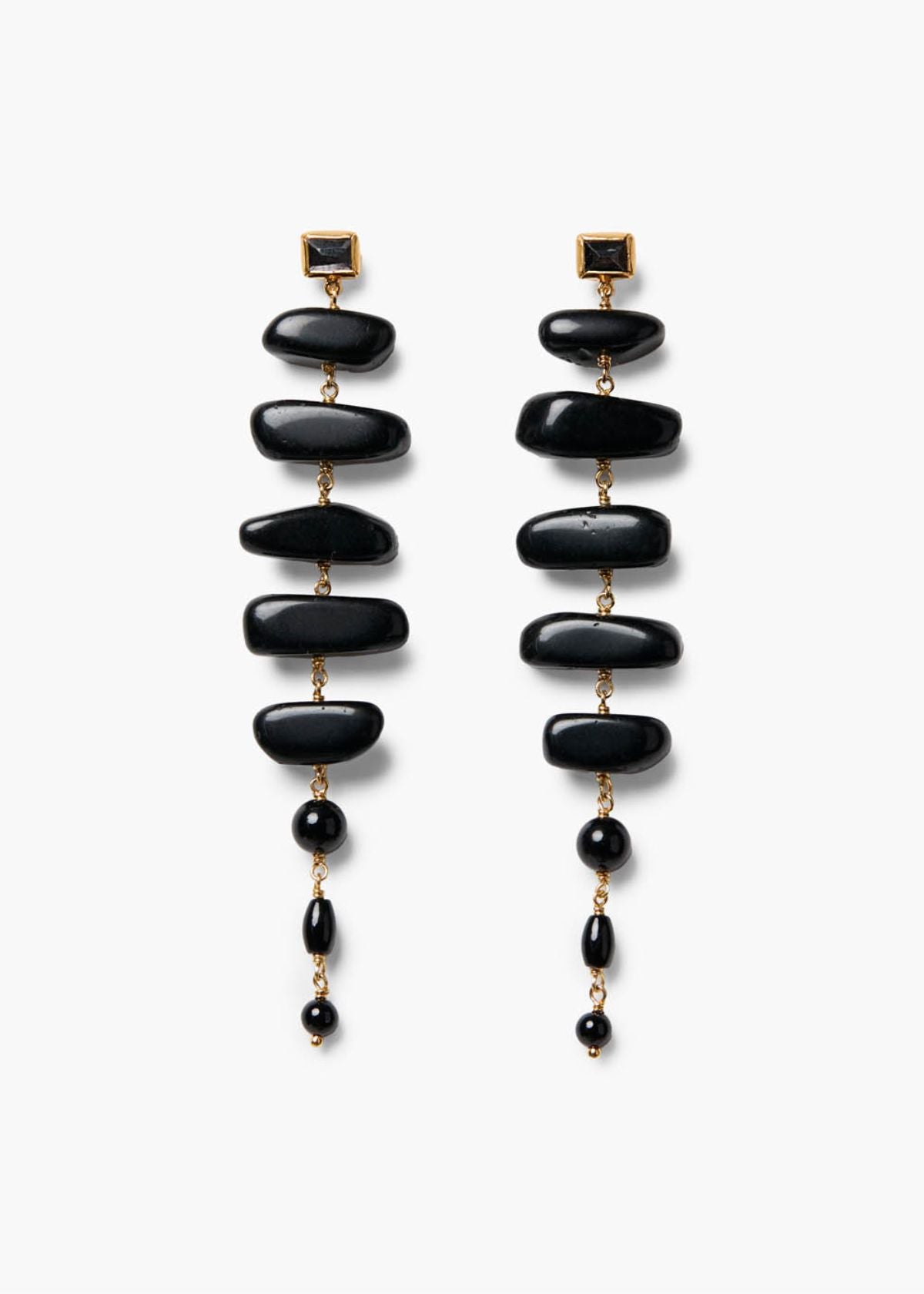 Chan Luu Black Obsidian Drop Earring