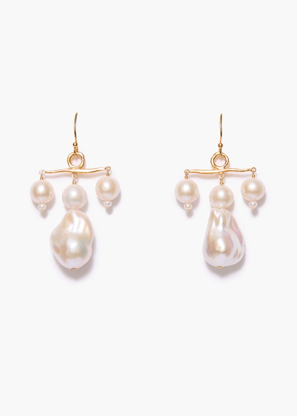 Chan Luu Pearl Chandelier Earring