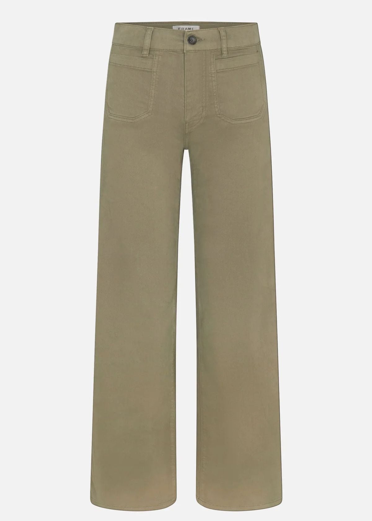 FRAME Le Slim Palazzo Modernist Pocket - Grasshopper