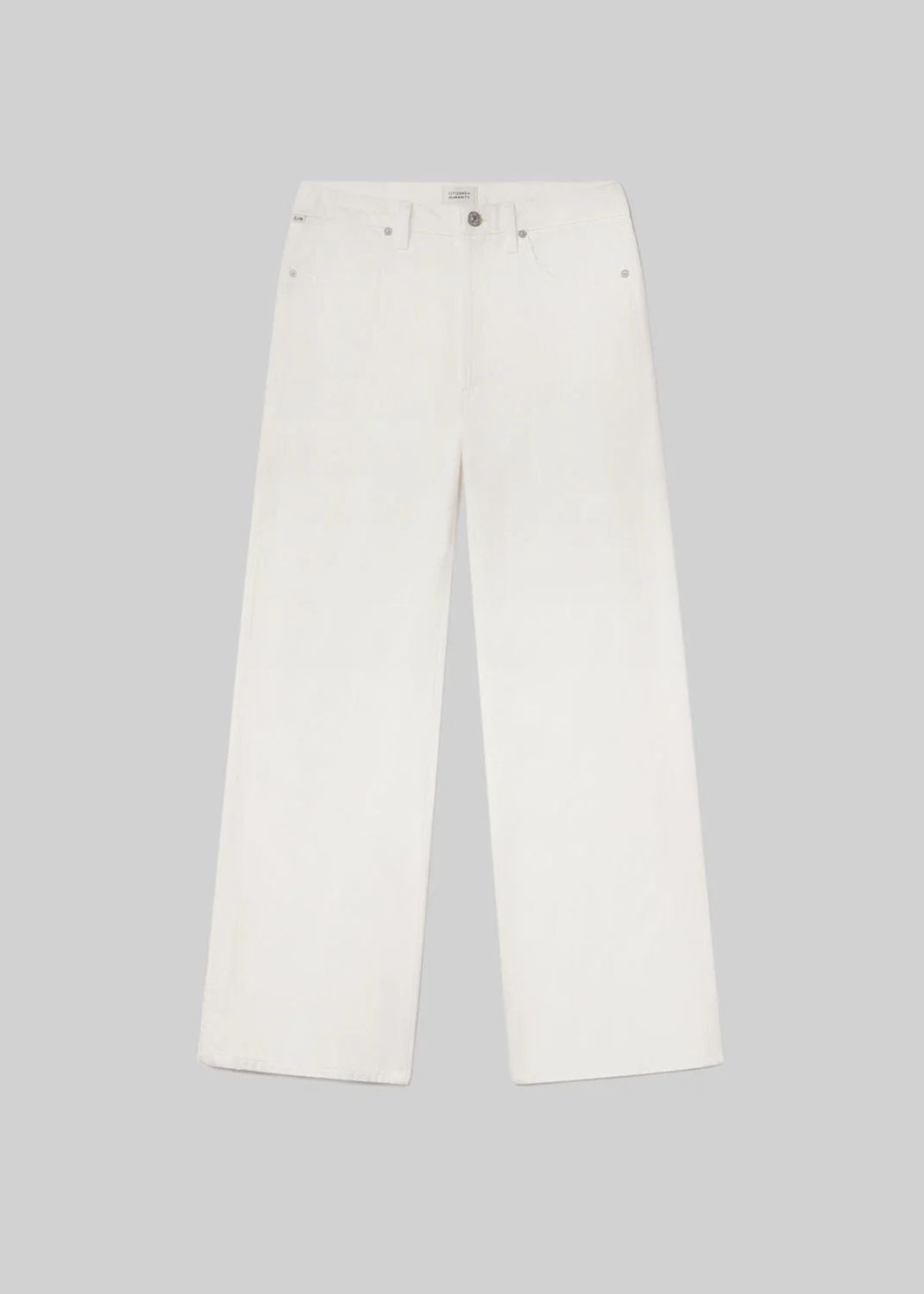 CITIZENS OF HUMANITY Annina High Rise Wide Leg 30" Jean - Soft White