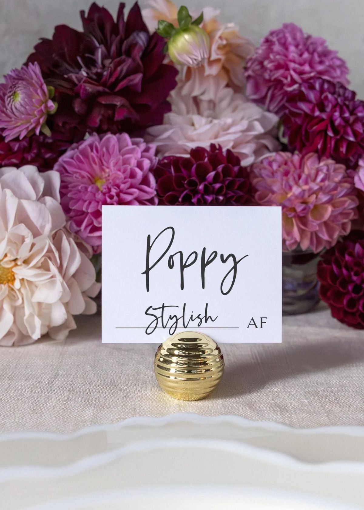DEAR ANNABELLE AF Place Card Set