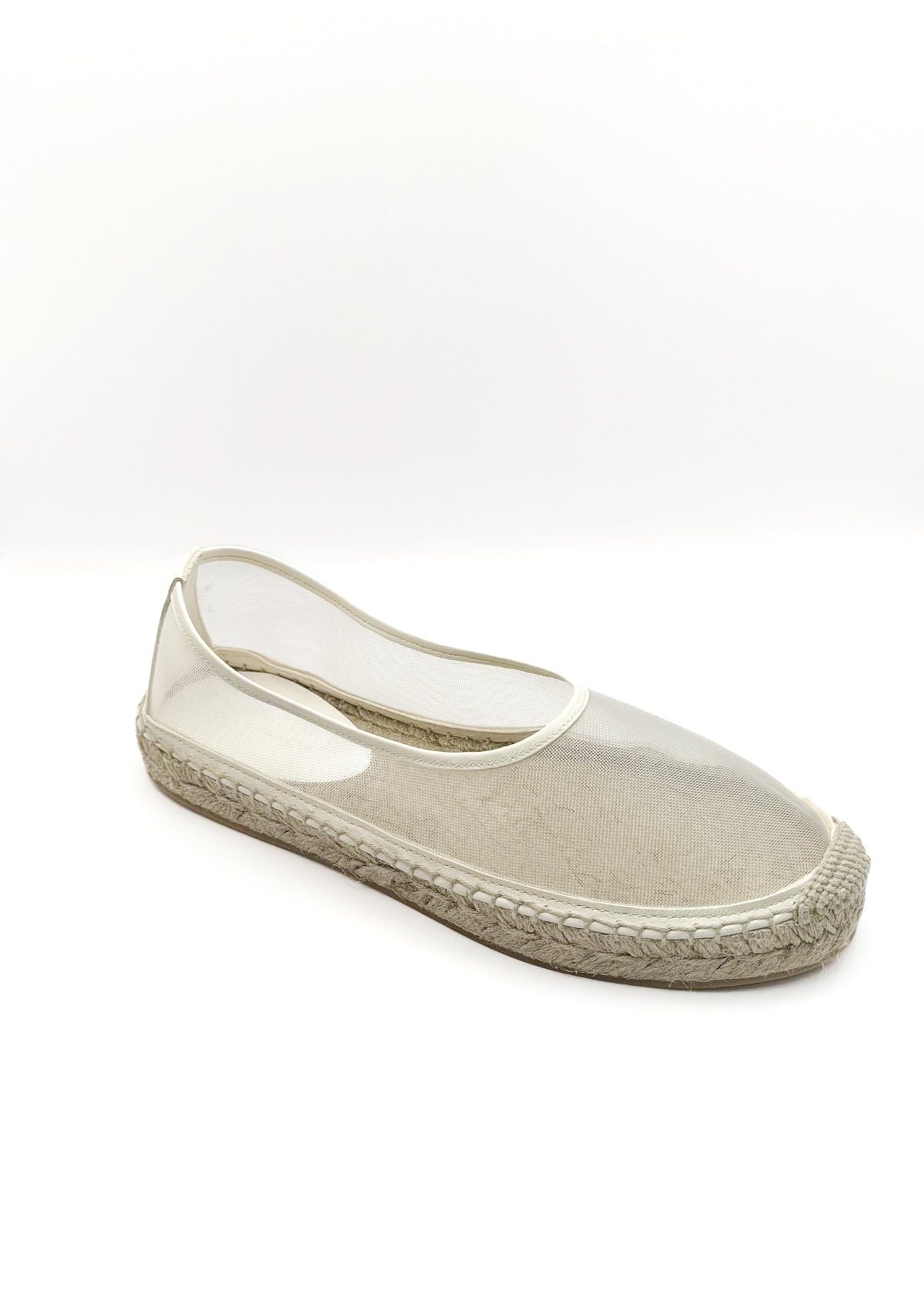 DEAR FRANCES Vespa Espadrille Flat - White