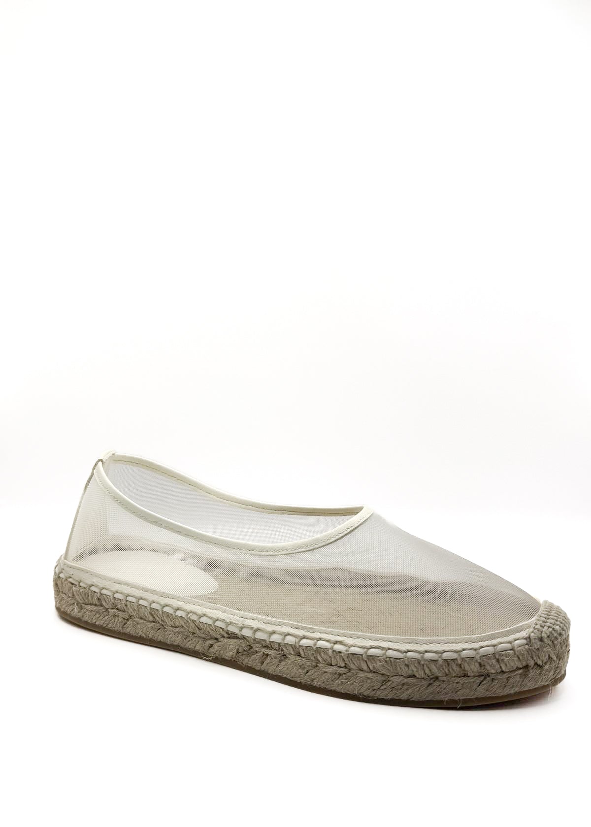 DEAR FRANCES Vespa Espadrille Flat - White