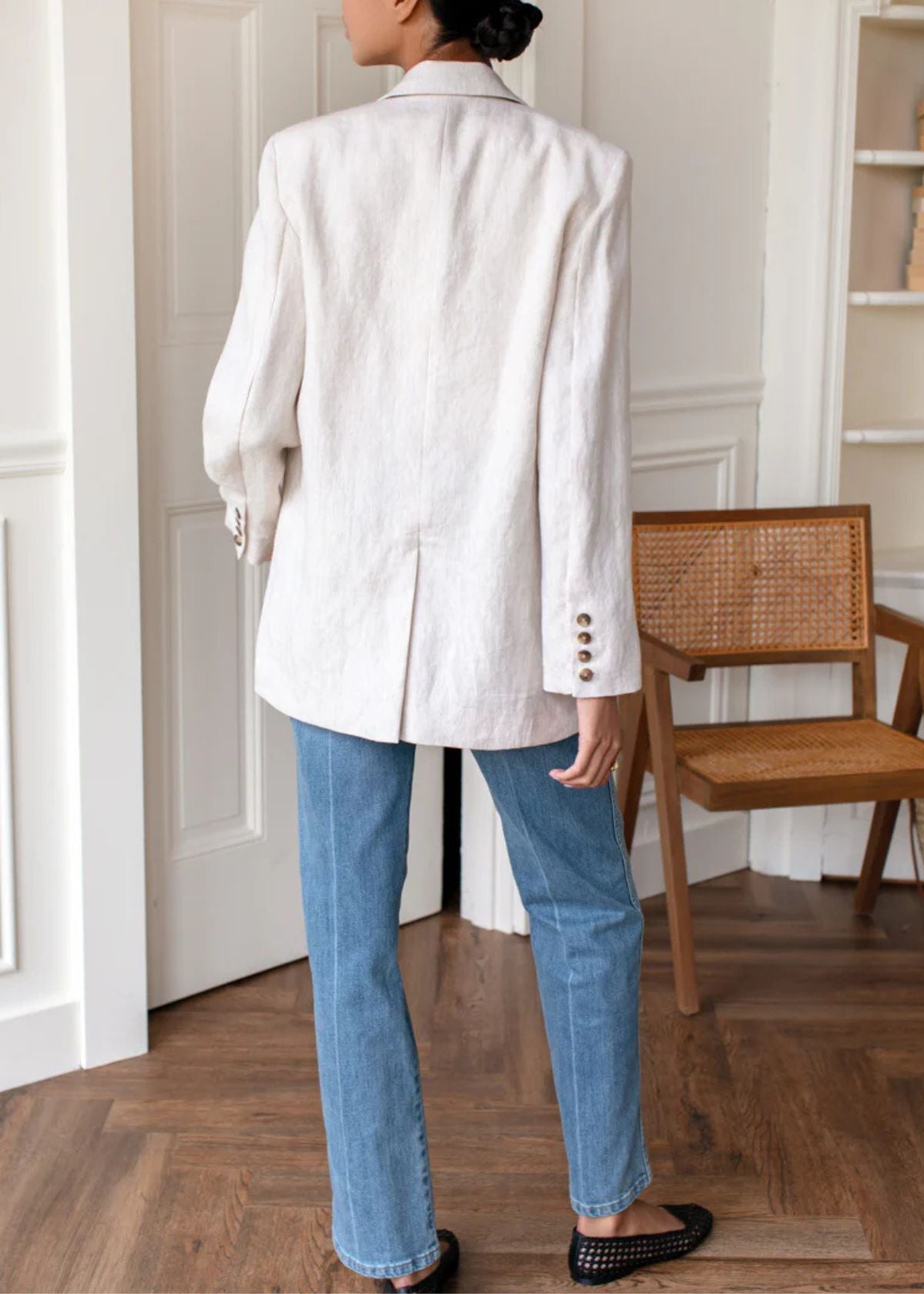 EMERSON FRY Atelier Blazer - Beach Linen