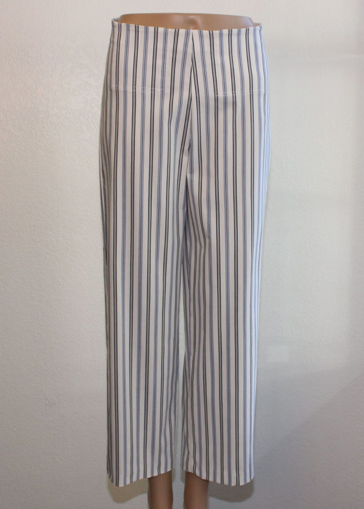 EQUESTRIAN Telly Phone Pant - Blue Stripe