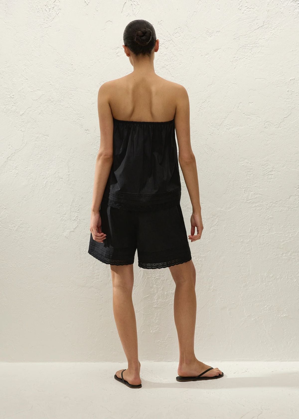 FAITHFULL THE BRAND Filomena Top - Black