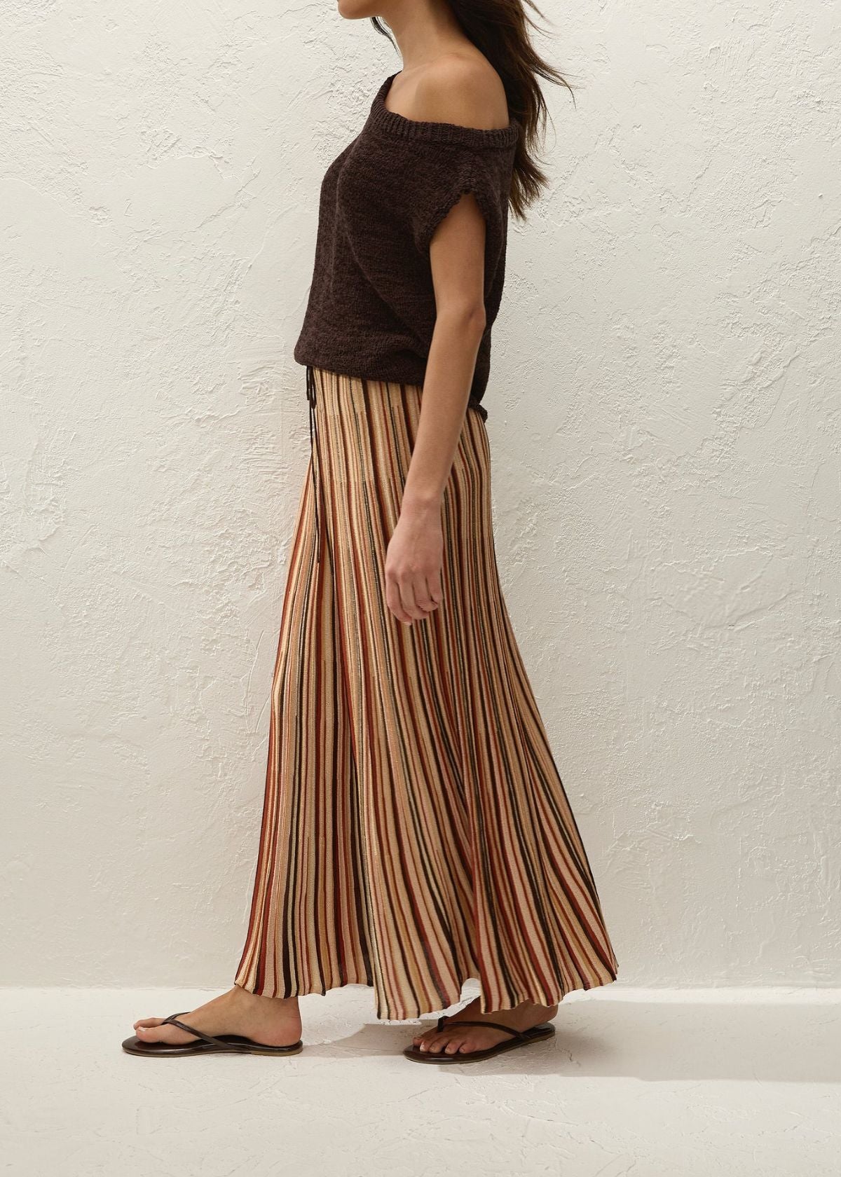 FAITHFULL THE BRAND Micah Top - Carob