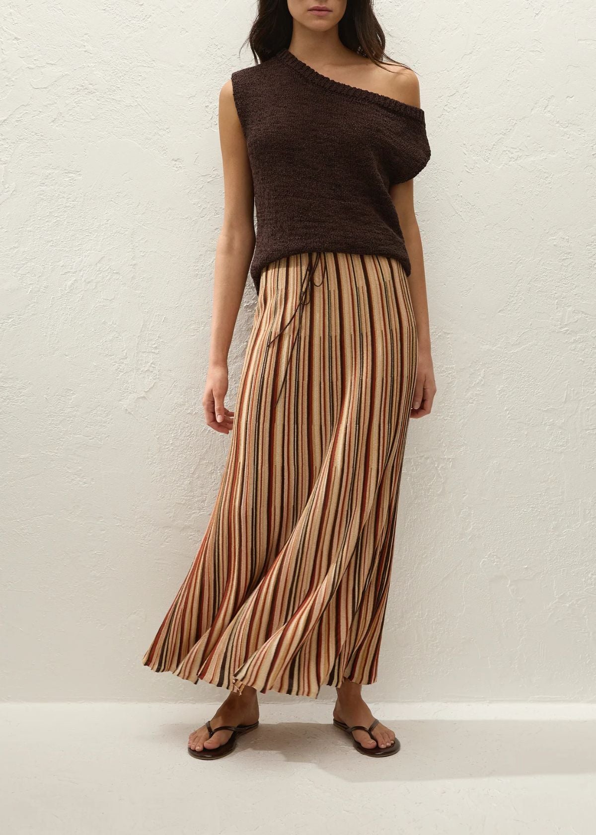 FAITHFULL THE BRAND Micah Top - Carob