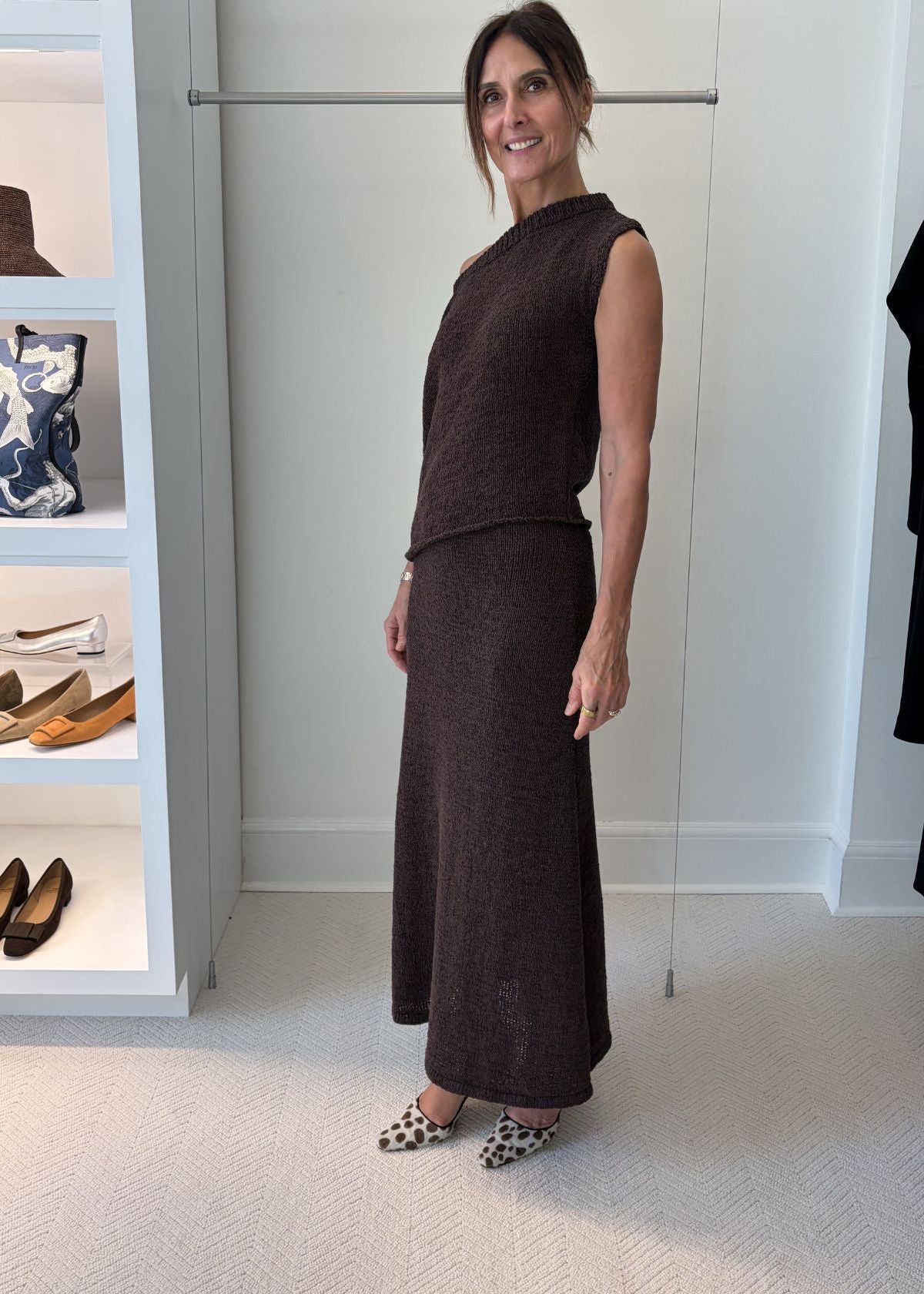 FAITHFULL THE BRAND Micah Skirt - Carob