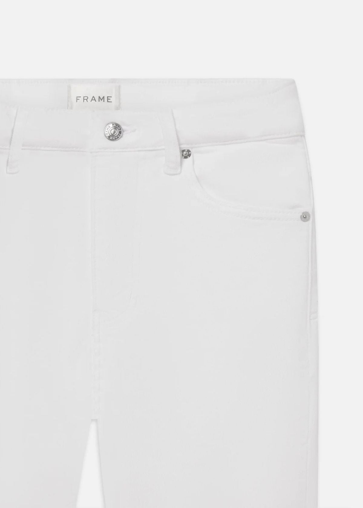FRAME The Reboot Cropped Jean - White