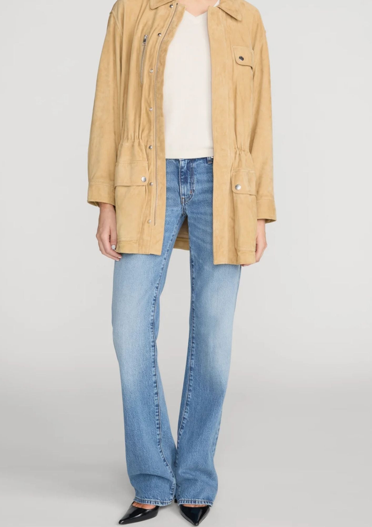 FRAME The Off Duty Rodeo Jean - Flutter