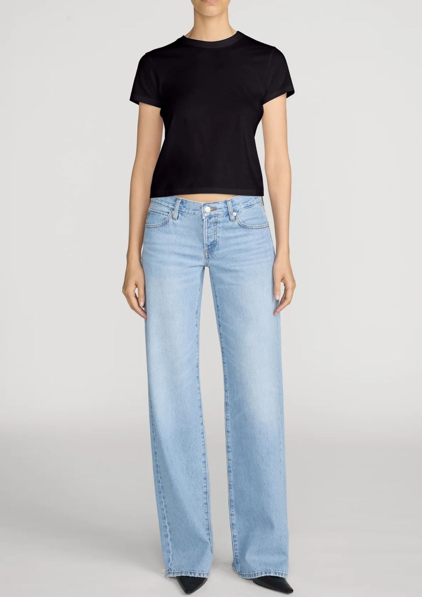 FRAME The Gray Jean - Dodger Offset Hem