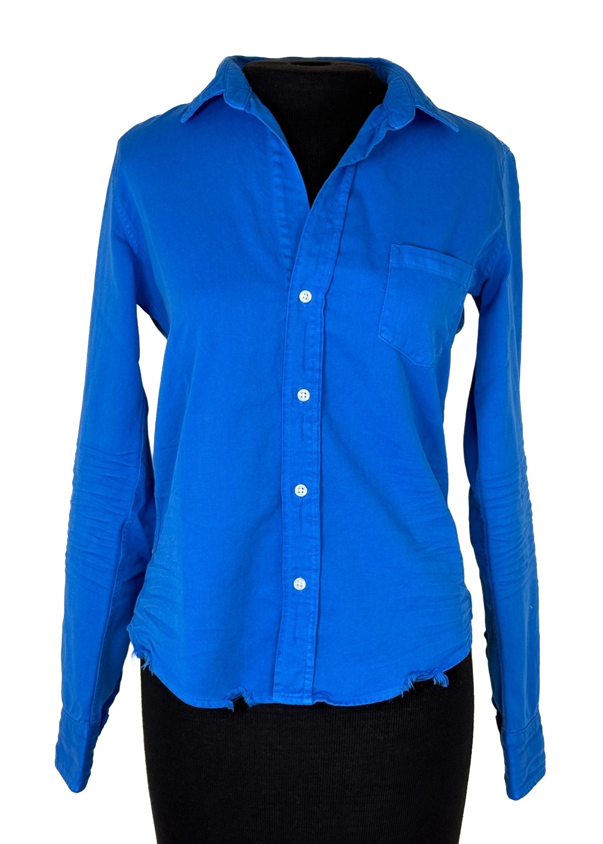 FRANK & EILEEN Barry Denim Top - Lapis