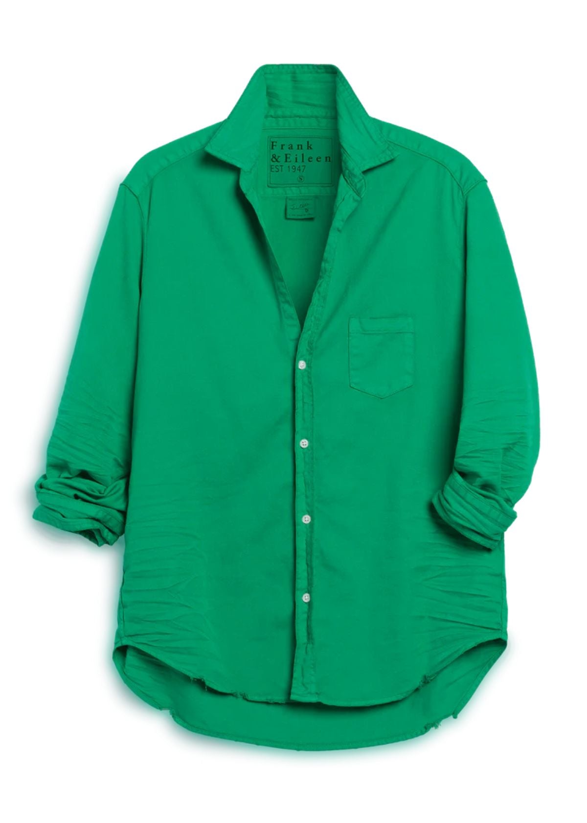 FRANK & EILEEN Eileen Top - Kelly Green