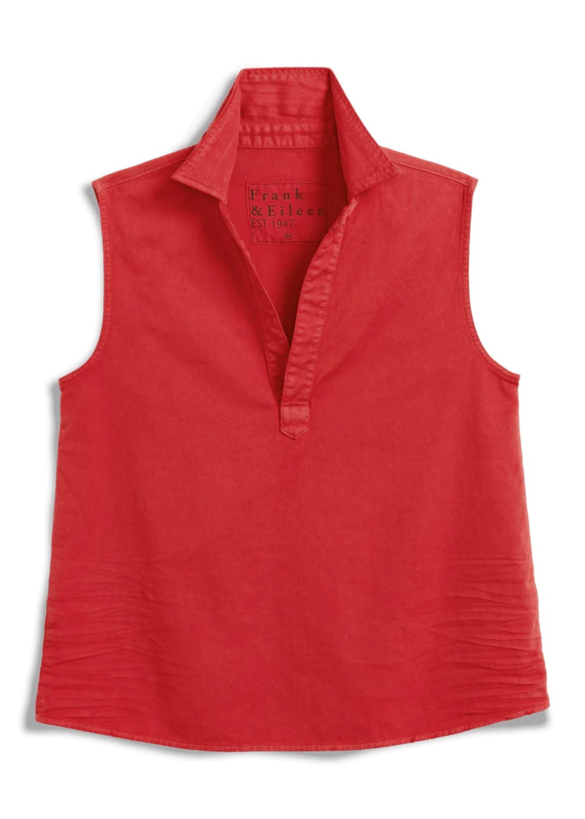 FRANK & EILEEN Olivia Popover Tank Top - Cherry