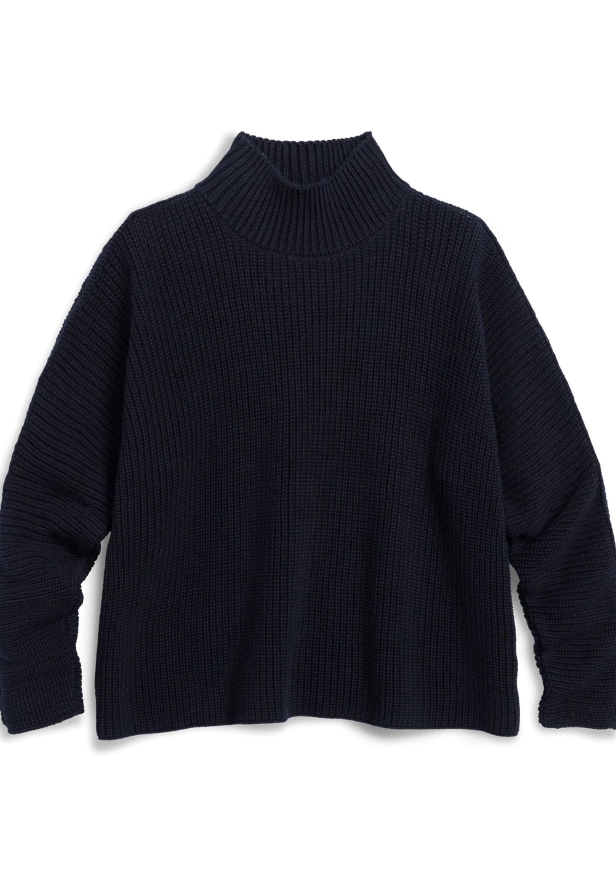 FRANK AND EILEEN Montecito Turtleneck Sweater - Marine