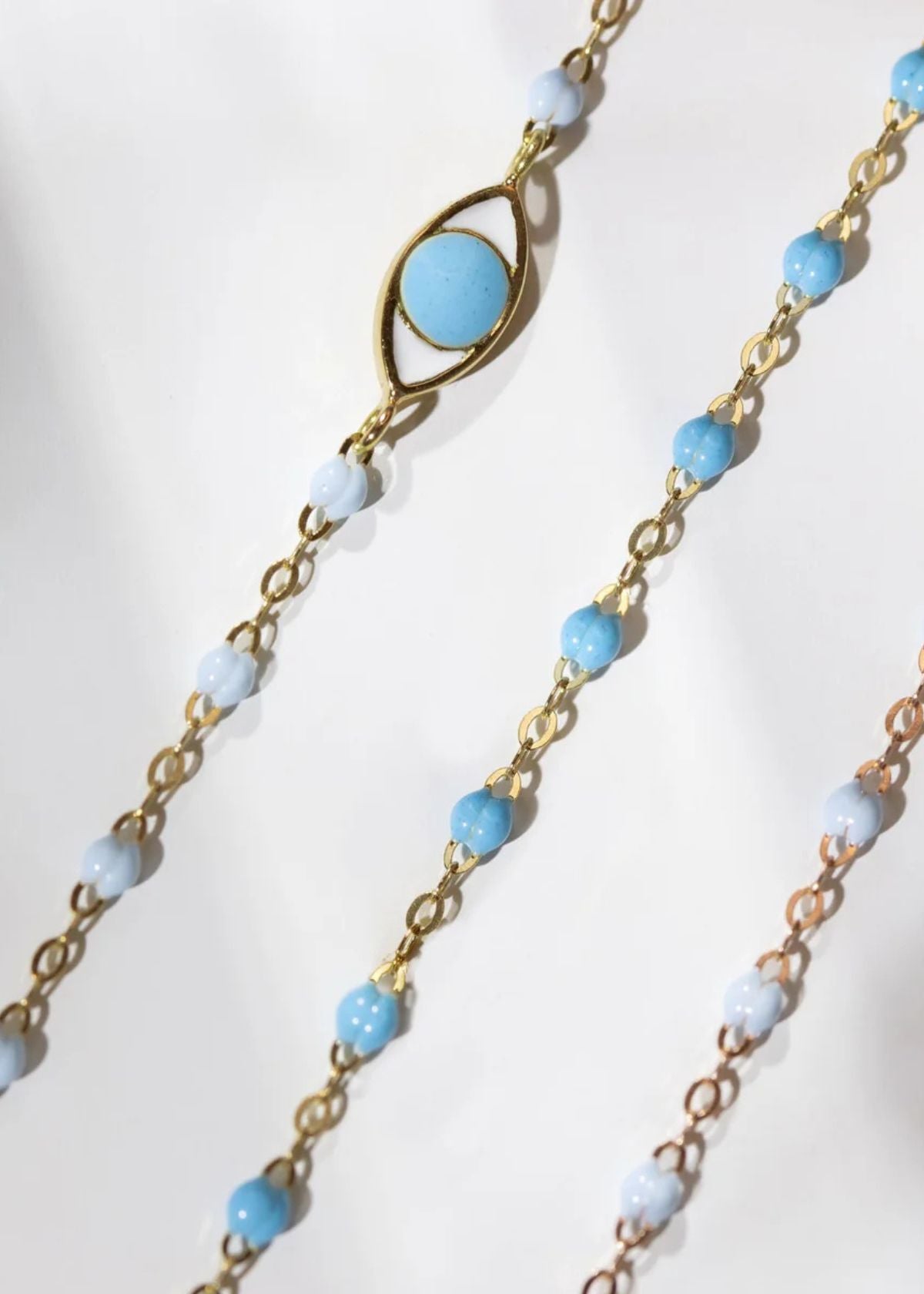 GIGI CLOZEAU Classic Gigi Turquoise Bracelet with Yellow Gold