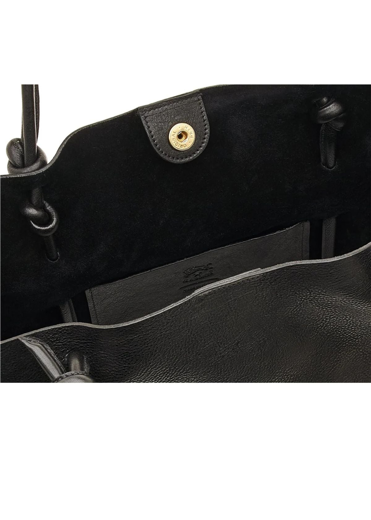 IL BISONTE Snodo Tote Handbag - Black