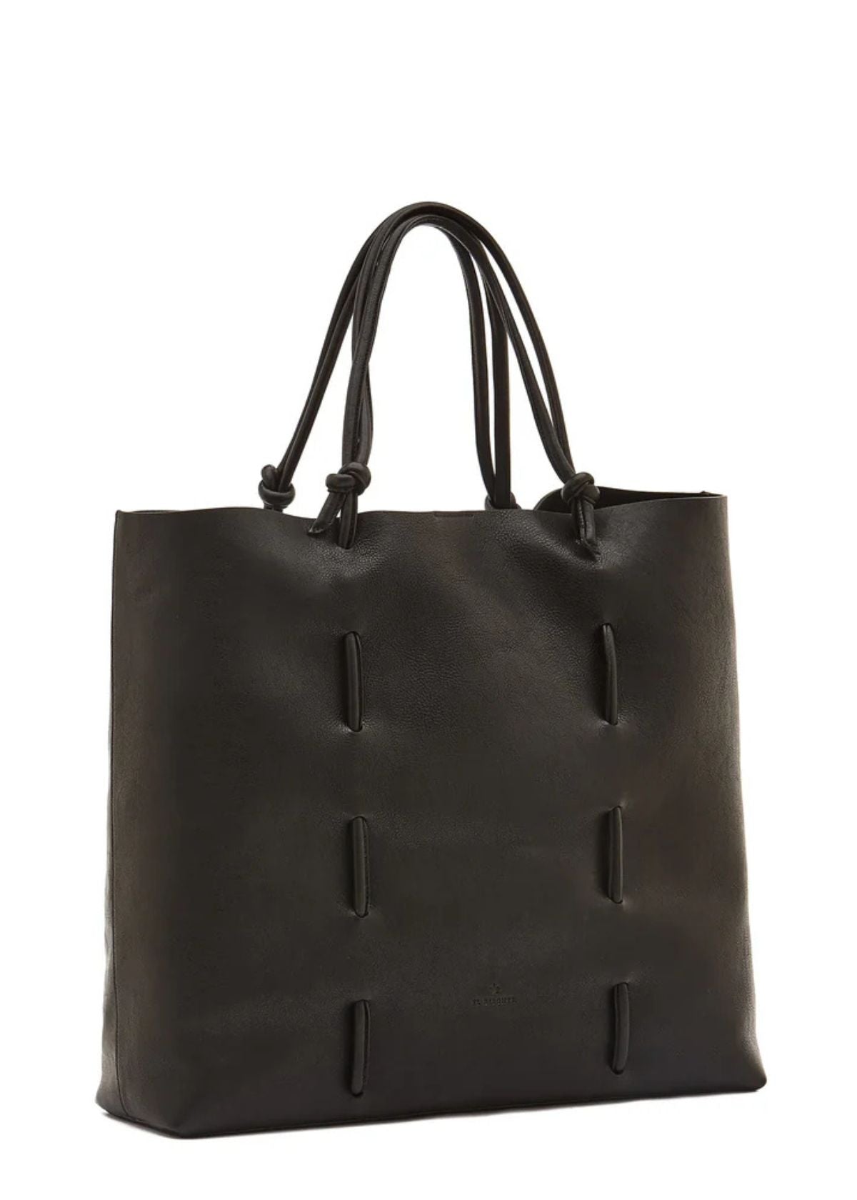 IL BISONTE Snodo Tote Handbag - Black