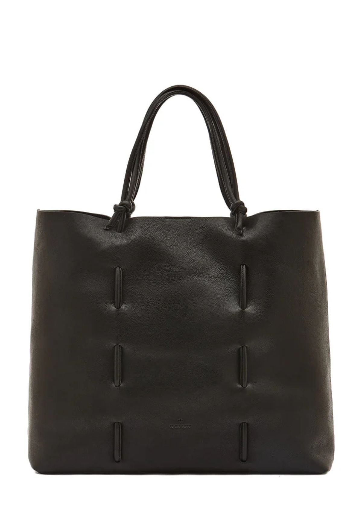 IL BISONTE Snodo Tote Handbag - Black