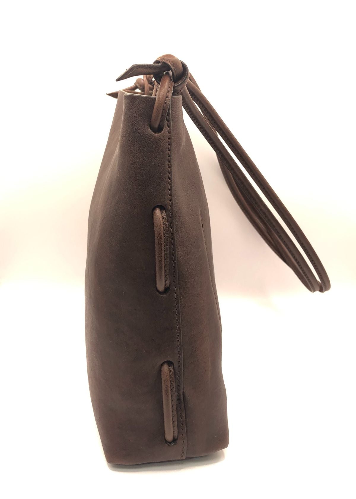 IL BISONTE Snodo Shoulder Handbag - Coffee