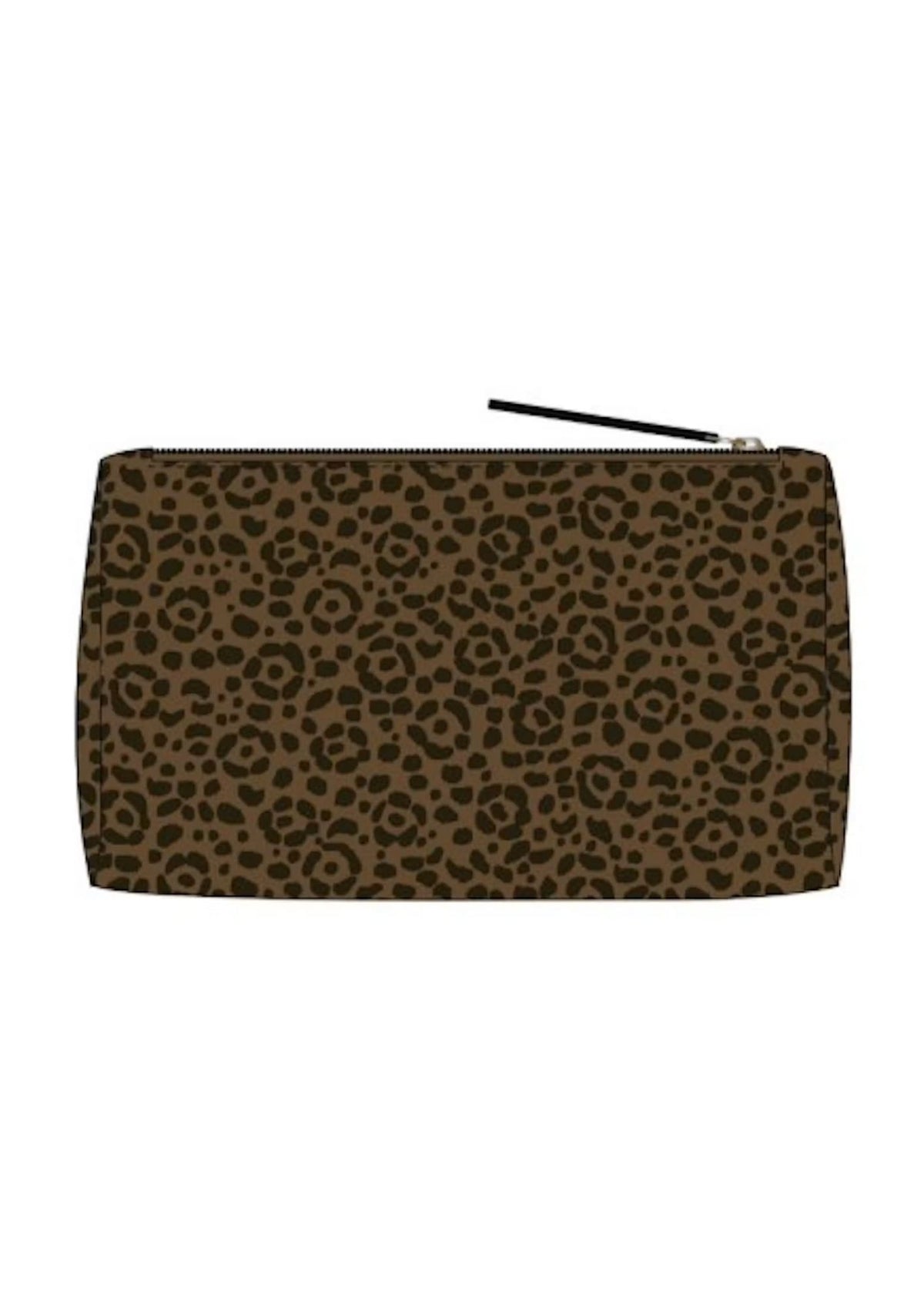 INOUI EDITIONS Cheetah Pouch - Brown Multi