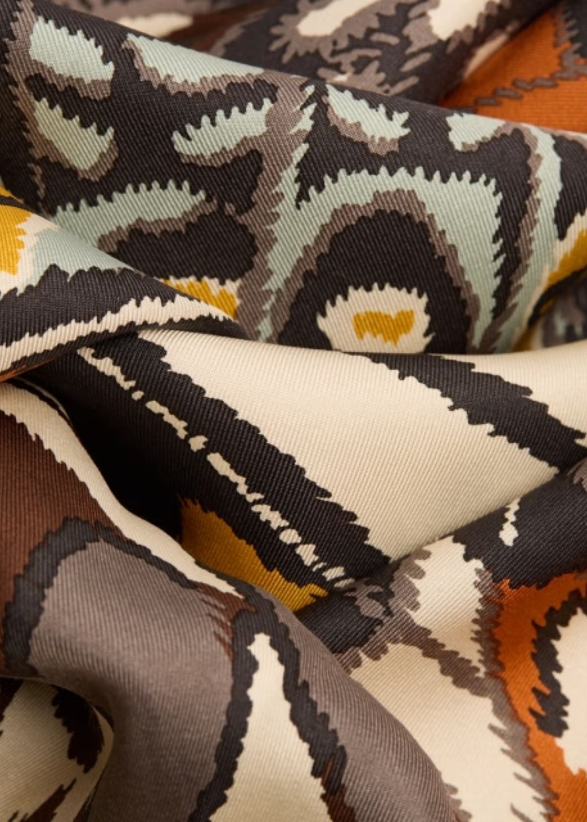 INOUI EDITIONS Papillons 65 Square Scarf - Natural