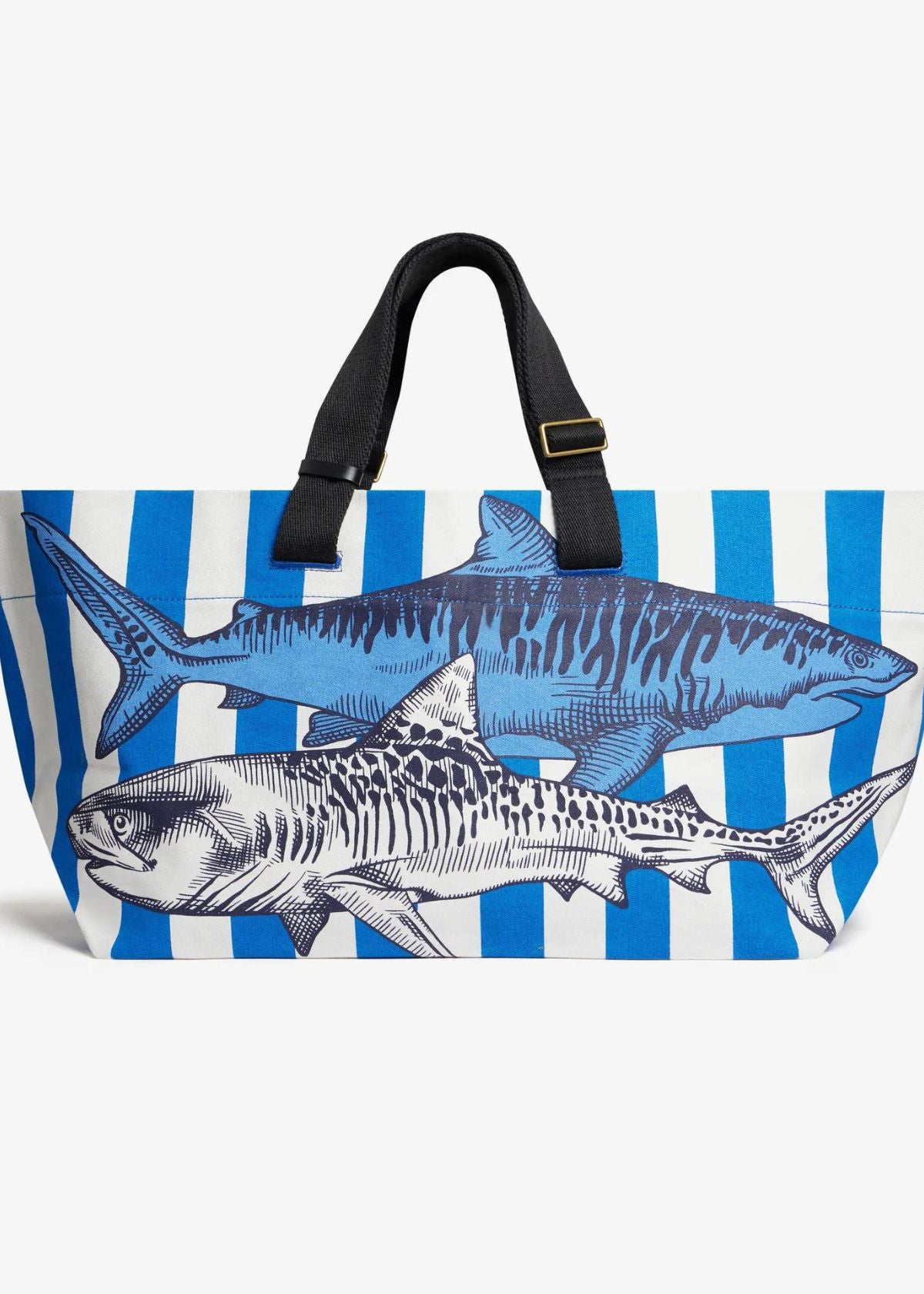 INOUI EDITIONS Requins Carrier Bag - Blue