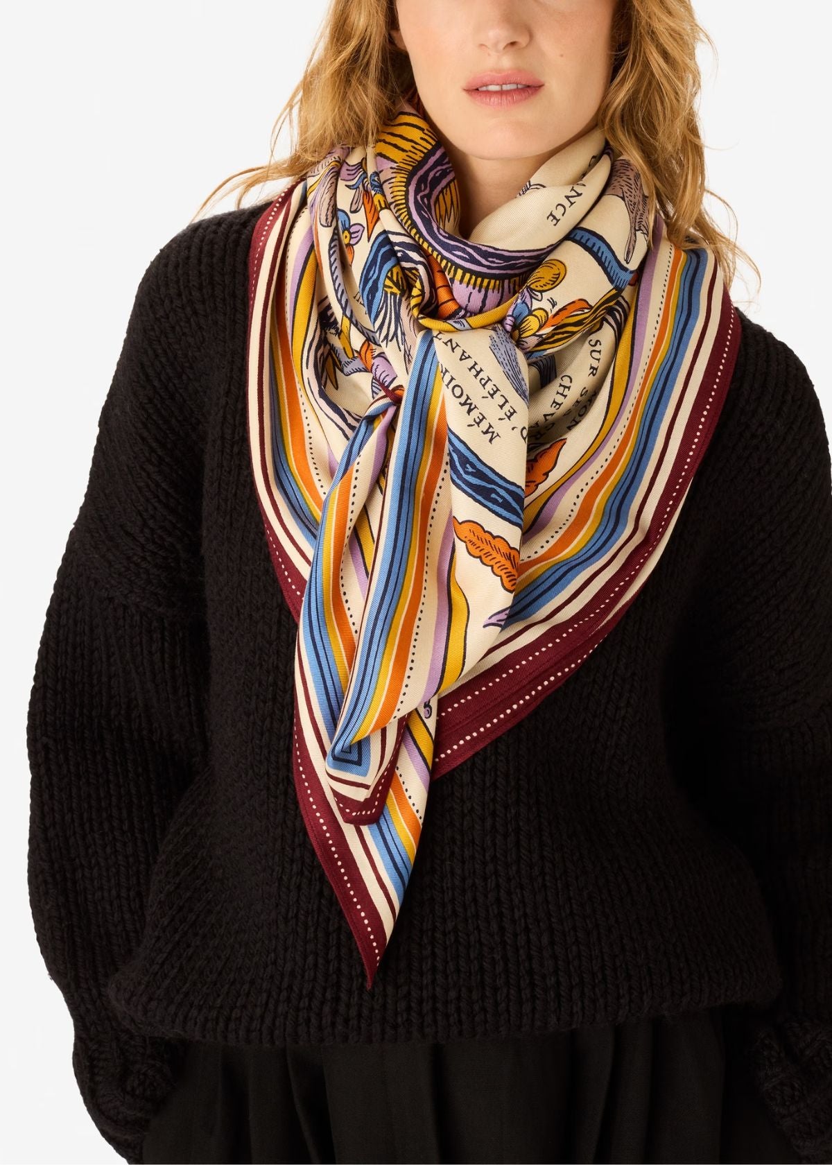 INOUI EDITIONS Chance 130 Scarf - Autumn