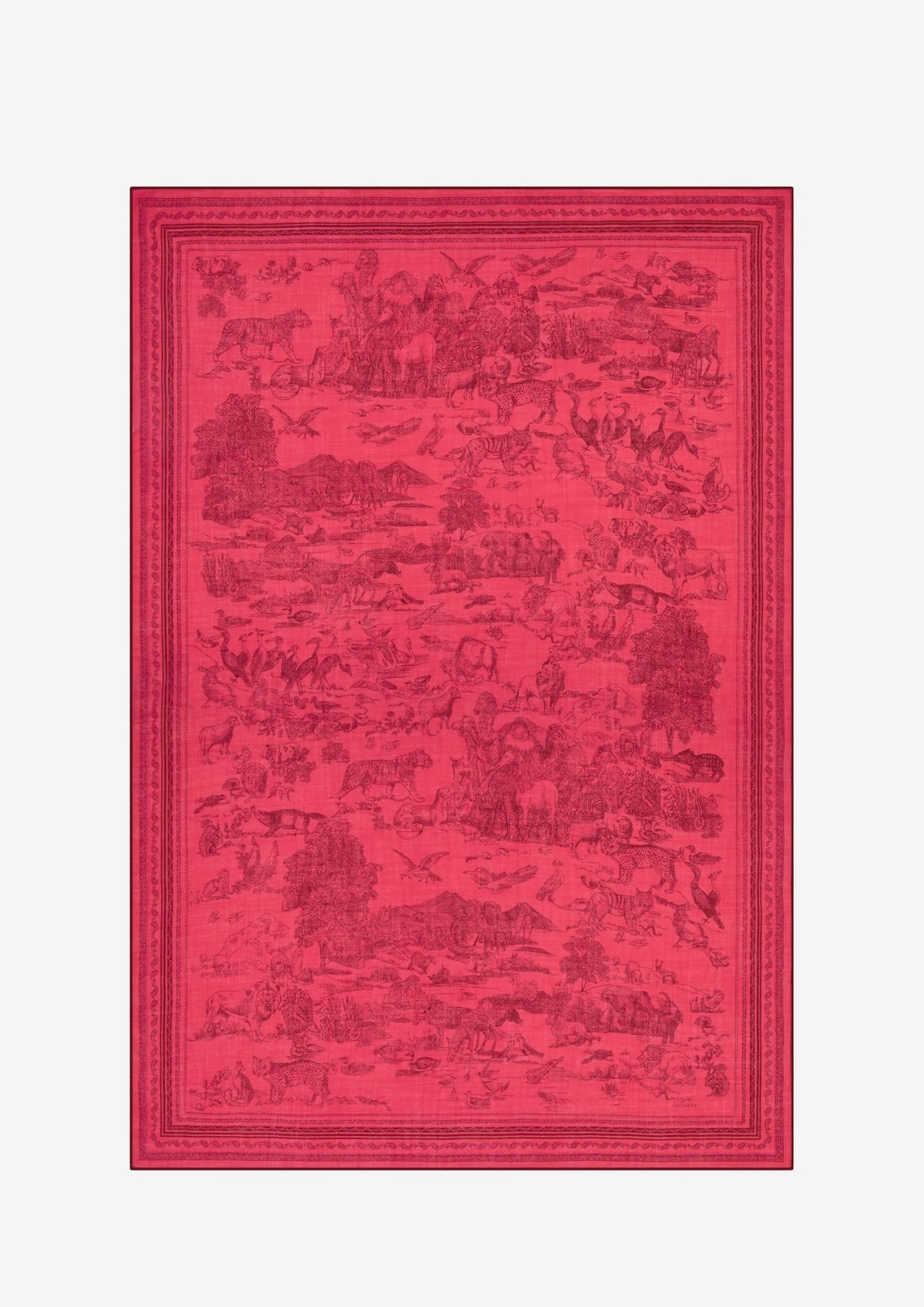 INOUI EDITIONS Reverie 130 Scarf - Fuchsia
