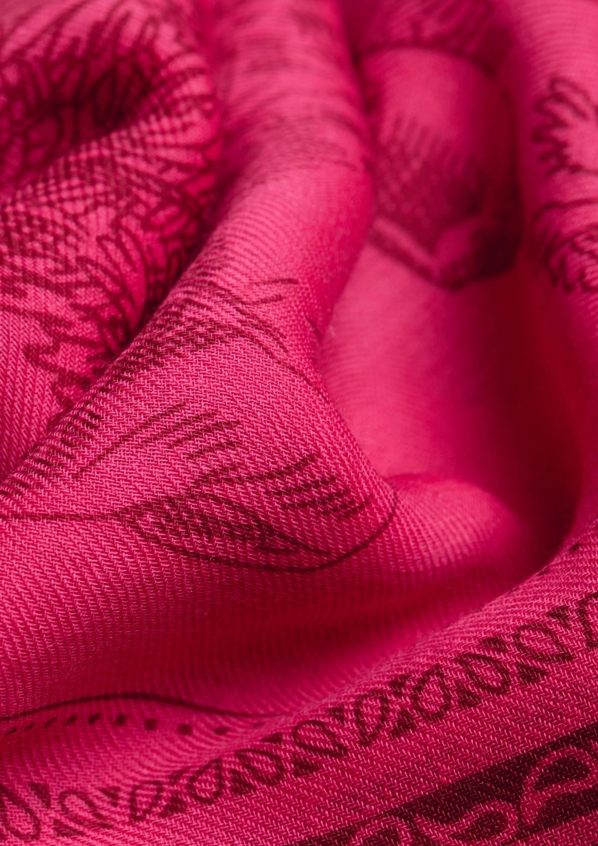 INOUI EDITIONS Reverie 130 Scarf - Fuchsia