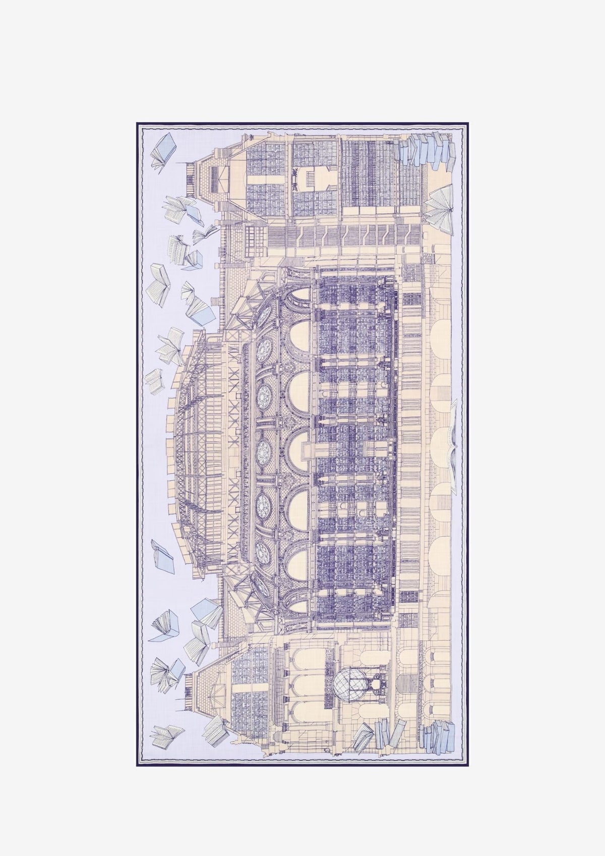 INOUI EDITIONS Vivienne 100 Scarf - Grey